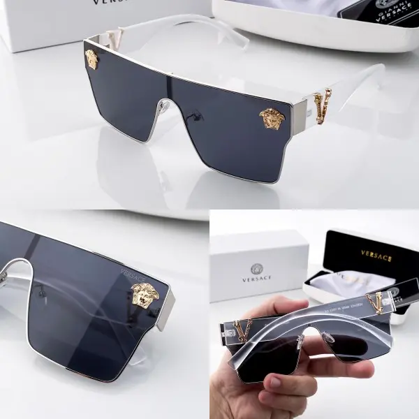Versace white black 10086 sunglasses