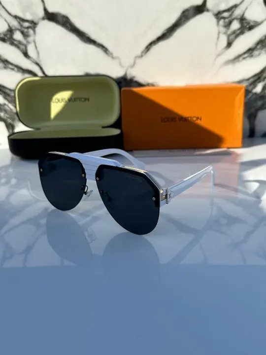 Louis vuitton 98143 white black sunglasses 
