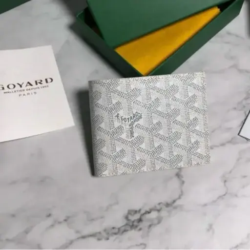 Goyard White Mens Wallet
