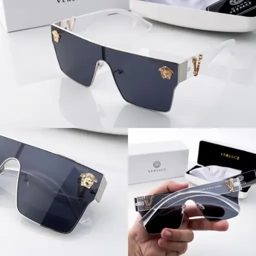 Versace white black 10086 sunglasses
