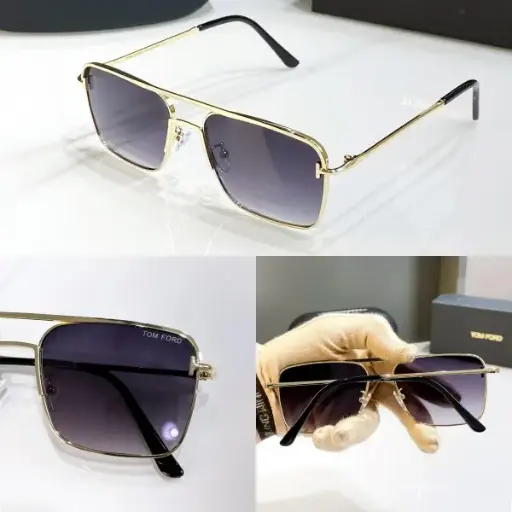 Tomford gold black 2353 sunglasses